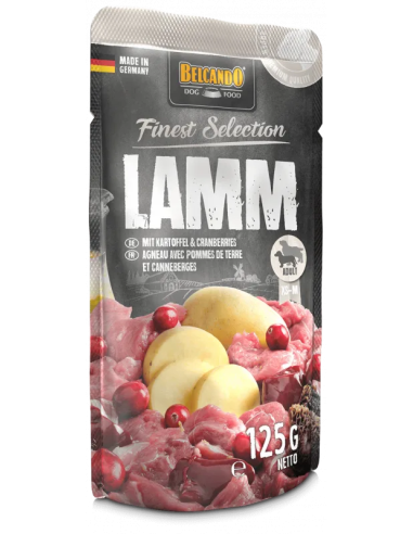 Pouches para perro, Belcando Finest Selection Cordero con patatas y arándanos