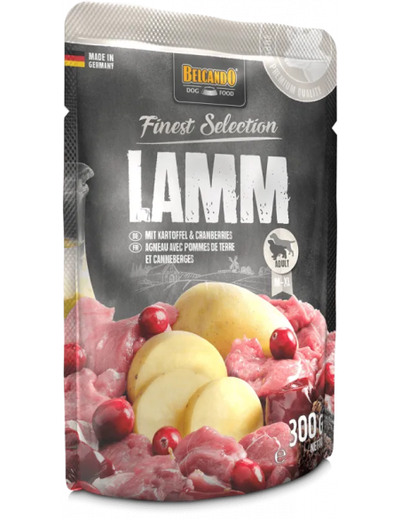 Pouches para perro, Belcando Finest Selection Cordero con patatas y arándanos Pouches para perro, Belcando Finest Selection Cordero con patatas y arándanos