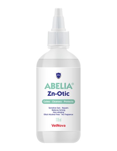 ABELIA zn-otic, solución otica antipruriginosa y antimicrobiana