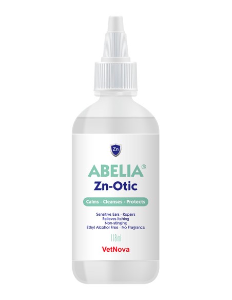 ABELIA zn-otic, solución otica antipruriginosa y antimicrobiana