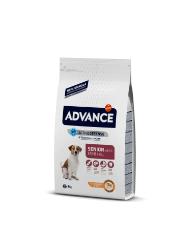 Pienso para perros, Advance Senior Mini Pollo y arroz