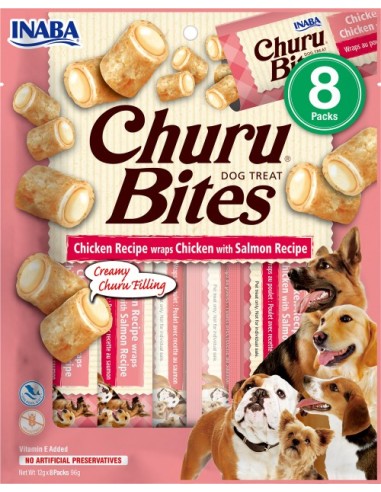Churu Bites Pollo con salmón 1 unidad, Inaba