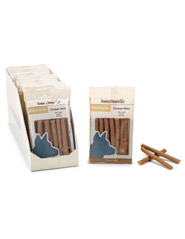 Snack para perro Rollitos de pollo, Beeztees
