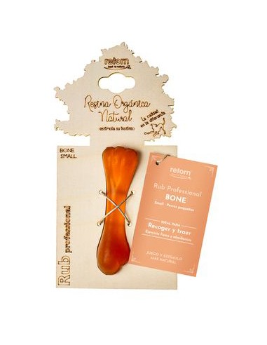 Hueso para perro Rub bone resina natural, Pocurull