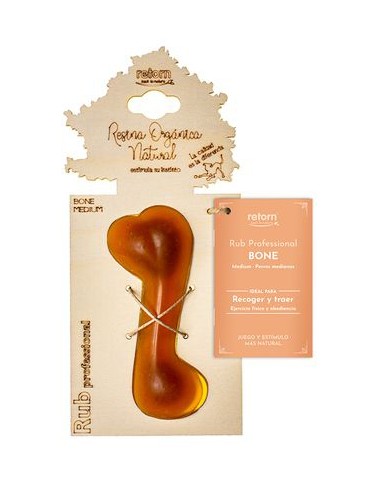 Hueso para perro Rub bone resina natural, Pocurull
