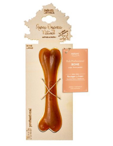 Hueso para perro Rub bone resina natural, Pocurull
