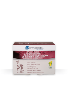 Atop 7 Spot On 0-10 kg pipetas para perros y gatos, Dermoscent