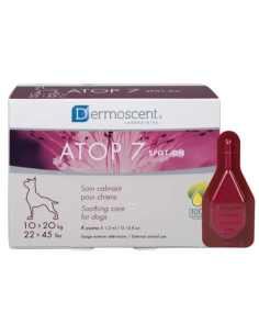Atop 7 Spot On 10-20 kg pipetas para perros y gatos, Dermoscent