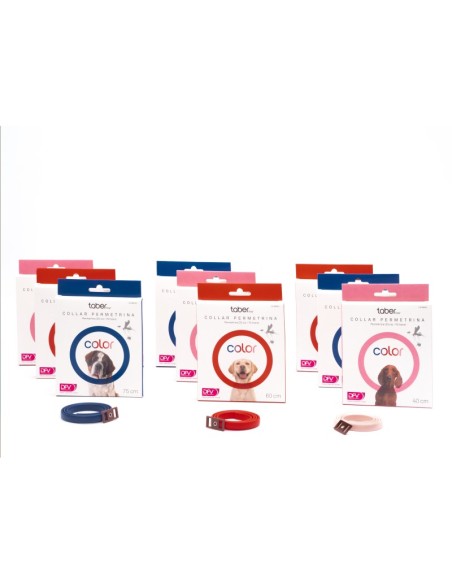 Taberdog Collar de permetrina 75 cm, Divasa