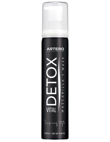 Mascarilla Detox carbón activo Vital Artero 100 ml