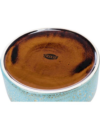 Comedero cerámico para gato color Azul, Trixie