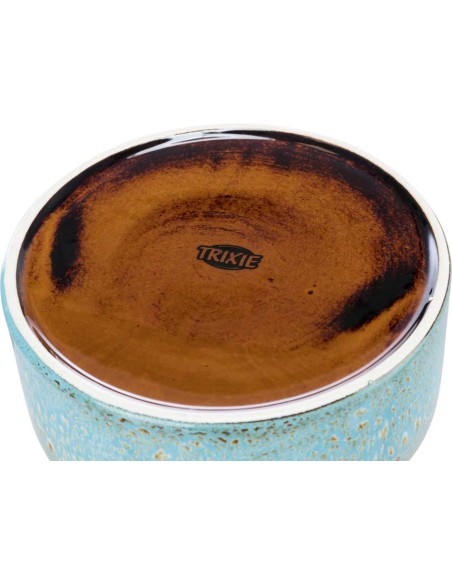 Comedero cerámico para gato color Azul, Trixie