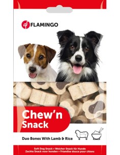 Snack para perro Chew´N Huesos Duo, Flamingo