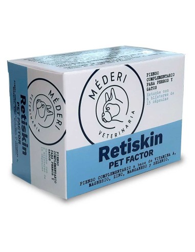 Retiskin Pet Factor 90 cápsulas, Mederi Vet