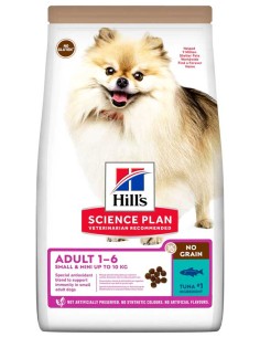 Hill's Science Plan No Grain Small & Mini con atún