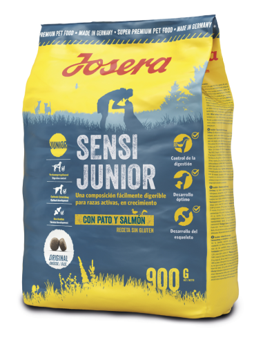 Pienso para perro, Josera Sensi Junior con Pato y salmón