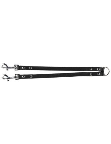Acoplador para dos perros fabricado en piel, Trixie