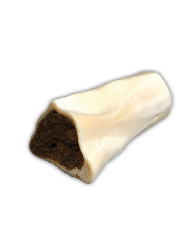 Hueso relleno de carne para perro, Bubimex