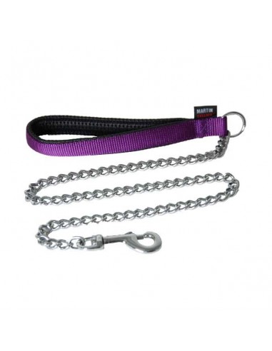 Correa para perro Ac. Inox fuerte