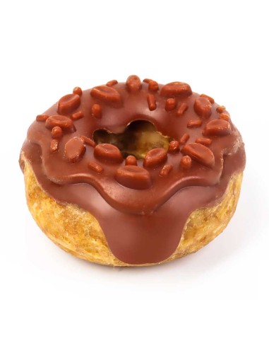 Donuts de piel con fresa para perro, Bubimex