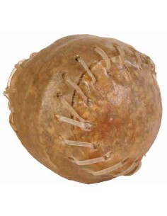 Pelota de beísbol masticable hecha de piel natural para perro, Trixie