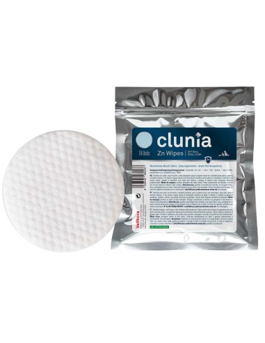 CLUNIA Zn Wipes para la limpieza de dientes en perros y gatos