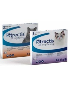 Pipetas para gato Strectis
