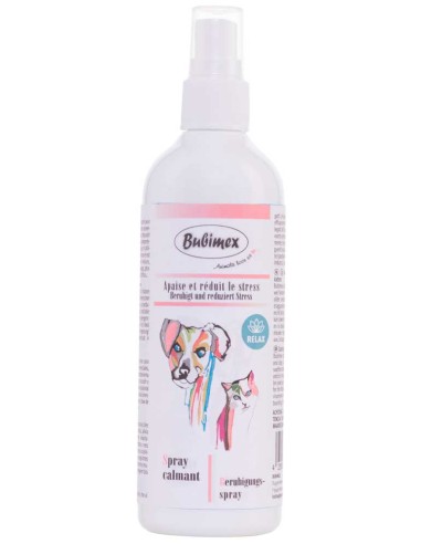 Spray calmante para perro y gato de Bubimex
