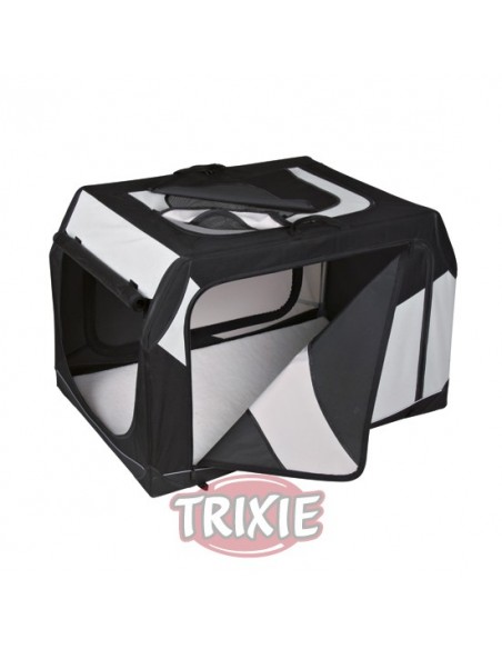 Transportín para perro en coche de nylon plegable Transportín para perro en coche de nylon plegable