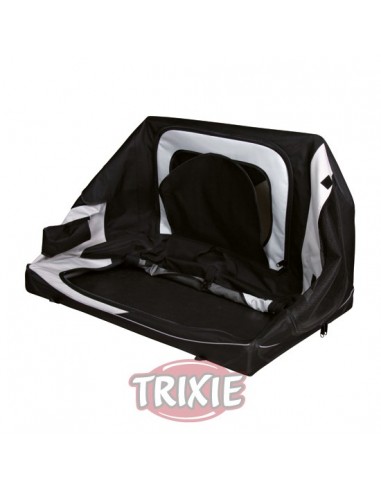 Transportín para perro en coche de nylon plegable Transportín para perro en coche de nylon plegable