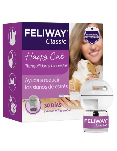 FELIWAY difusor eléctrico controlador comportamiento de los gatos