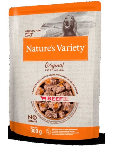 comida-humeda-ternera-perro-natures-variety