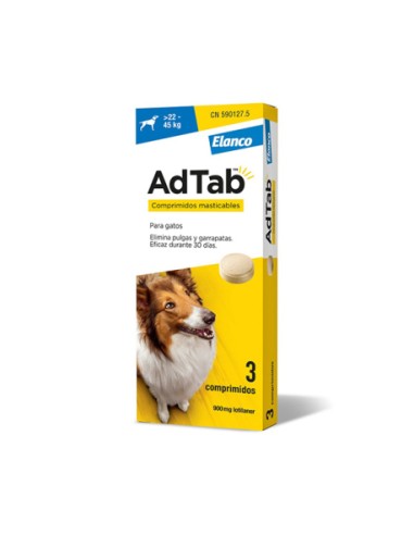 Adtab 56 mg para perros de 1,3 a 2,5 kg de peso