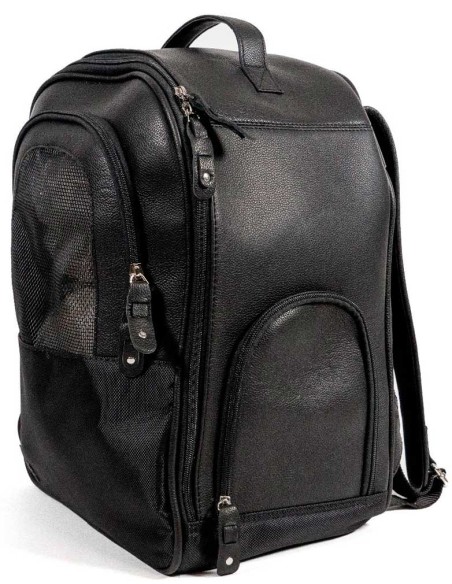 mochila-piel-viajar-perro