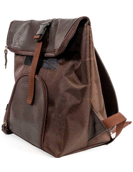 mochila-piel-viajar-perro