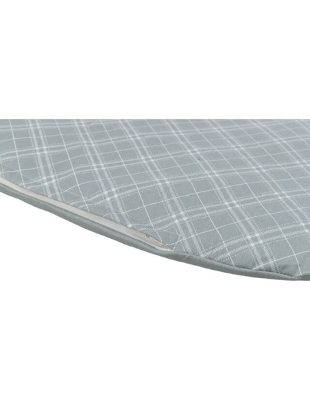 Cama económica para perro en color gris