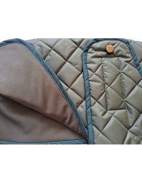 Abrigo-impermeable-acolchado-galgo-verde-forro-polar-tecnico