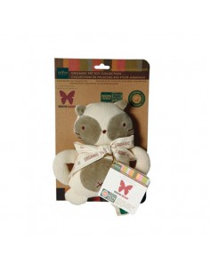 Peluche para perro en materiales biológicos, modelo gato