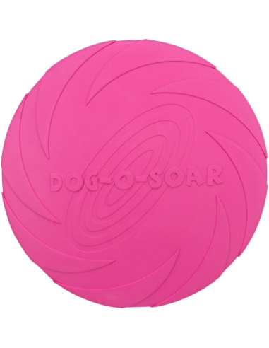 Frisbee-caucho-perro