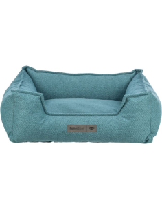 cama-perro-tela-azul