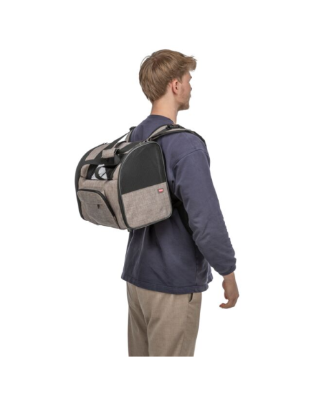 mochila-perro-marron