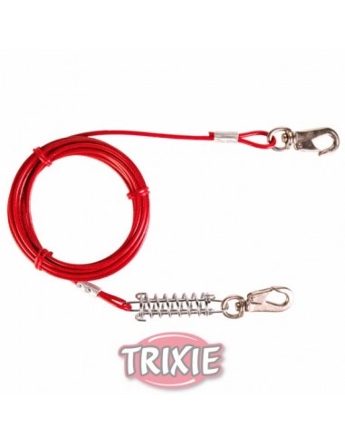 Cable para fijación de perros, 8 metros de longitud