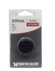 Pila repuesto collar antiladridos CR litio 6 v.
