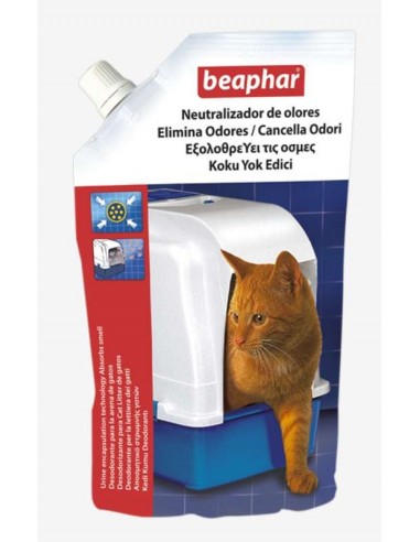 Neutralizador de olores para arena de gatos