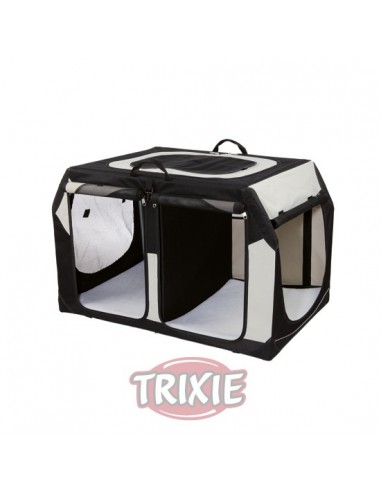 Transportín doble para transporte de perro en coche