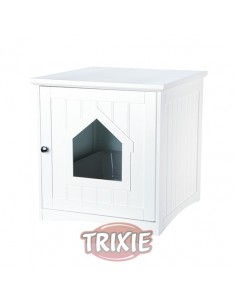 Mueble para cubrir la bandeja de arena de gatos