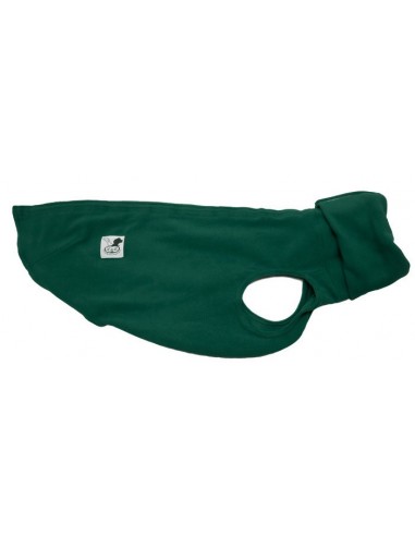 Ropa para perro forro polar para galgo color verde oscuro Ropa para perro forro polar para galgo color verde oscuro