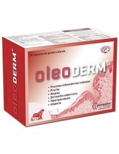 OLEODERM para el control de alteraciones cutáneas en perros y gatos