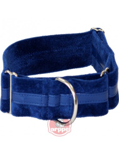 Collar para galgo en terciopelo martingale regulable