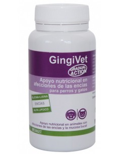 Gingivet apoyo nutricional para afecciones de encias en perros y gatos
